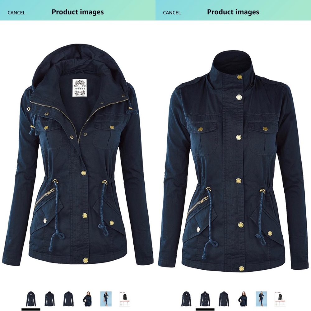 Lightweight military jacket